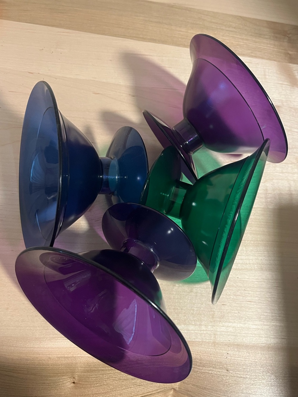 Vintage Tupperware Ice Cream Dishes